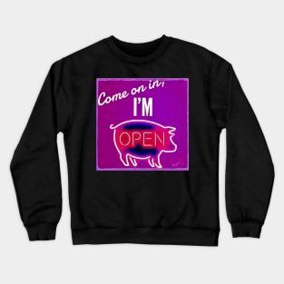 I'm Open Crewneck Sweatshirt